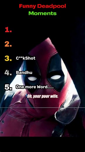 Deadpool Funny Moments