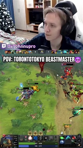 POV: TORONTOTOKYO's Beastmaster in Dota 2 Gameplay