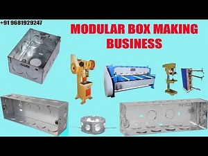 Electric Modular Box & Fan Box Manufacturing Business