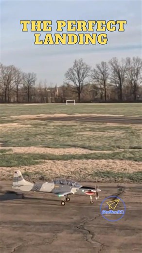 Narrated landing of the Super Tucano