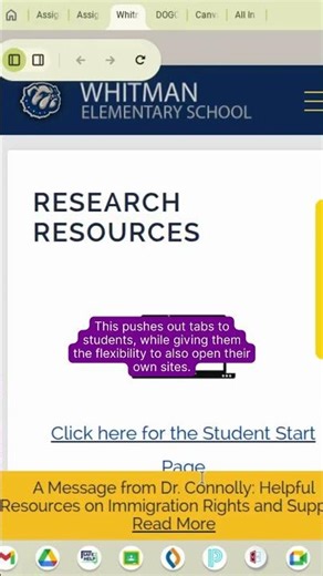 Explore and Focus Modes in Class Tools