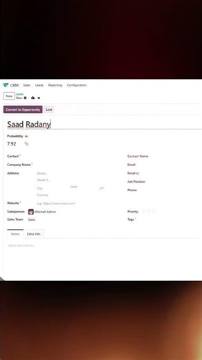 Boost Your Sales with Odoo CRM: Discover Company Insights Instantly Using AI