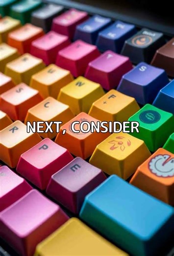 How to Customize Your Mechanical Keyboard. #Shorts