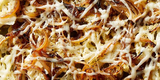 Cheesy French Onion Cauliflower