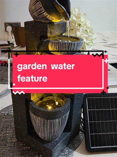 Stunning Solar-Powered Water Feature for Your Garden