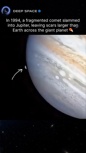 The Day A Comet Crashed Into Jupiter #shorts