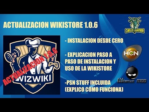 Actualización Store 1.0.6 Wizwiki "INSTALACIÓN DESDE CERO" 🎮PS3 HEN 4.86🎮 Todo Explicado - PSNstuf