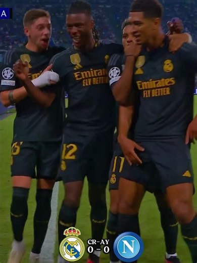 مبراة ريال مدريد ضد نبولي 4K