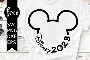 Family trip 2023 svg free, disney svg, mickey head svg, instant download, silhouette cameo, shirt design, family vacation 2023 svg 1006