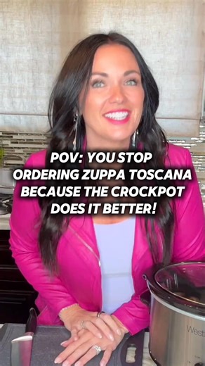Crock Pot Zuppa Toscana 🤍🍲 This cozy, creamy soup is the ultimate slow cooker comfort food and tastes just like the restaurant version — but easier and cheaper! 🙌 Perfect for busy weeknights, cold weather, or when you just want something hearty and delicious. 📝 INGREDIENTS: • 1 lb ground Italian sausage • 1 Tbsp minced garlic • ½ onion, chopped • 4 russet potatoes, peeled & diced • 1 tsp salt • 1 tsp black pepper • 4 cups chicken broth • 1 bunch kale, stems removed & chopped • 1 cup heavy wh