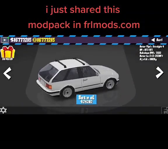 Modpack 9 para FR Legends: Acelera tu Juego