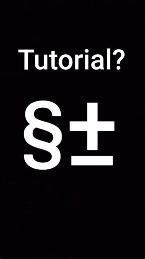 tutorial?