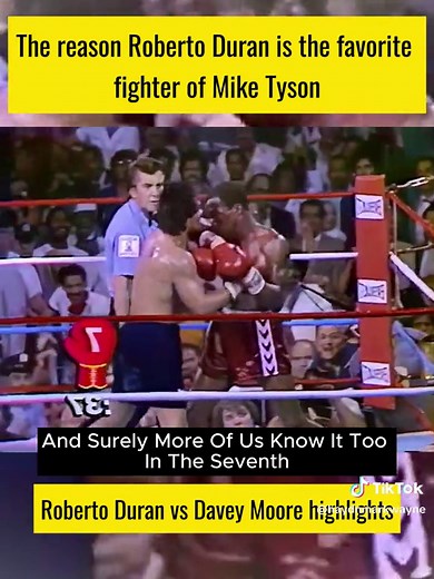 Roberto Duran vs Davey Moore Boxing Highlights