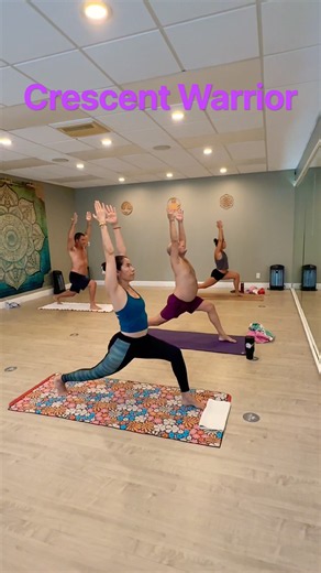 HOT Yoga's Warrior Pose!