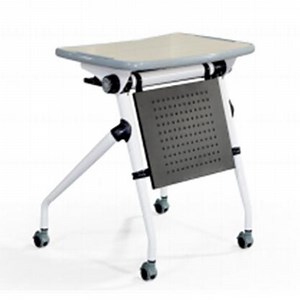 [Hot Item] Stackable Folded Adjustable Standing Special-Shaped Computer Study Office Table Training Desk