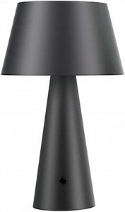 BRIGHTICONIC Waterproof Solar Outdoor Table Lamps - Cordless, Rechargeable Indoor Desk Light, Dual Mode (500lm)