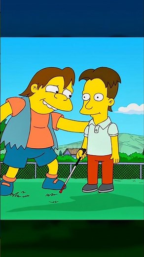 O NOVO AMIGO DE NELSON!? #simpsons #shorts