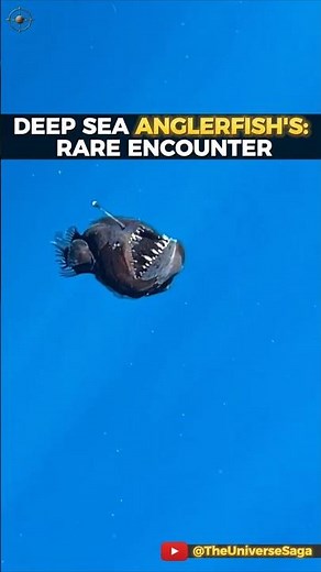Rare Deep-Sea Anglerfish Surfaces | Unbelievable Sighting!
