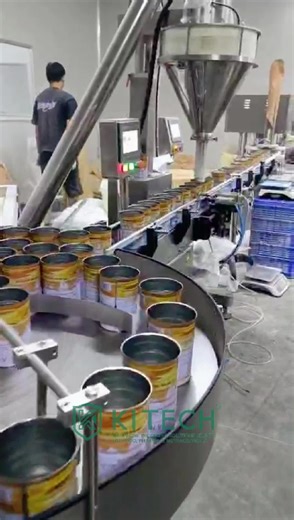 Protein Powder Can Filling Line 💪 Up to 70 cans/min — designed for protein, nutritional, and meal replacement powders! ✔ Precision dosing: ±0.1g ✔ Integrated filling, capping & sealing ✔ Factory-direct quality assurance Partner with us — not just a machine, but a trusted factory for your brand success! 🌍 👉 Contact us today for your tailored solution & quotation! 🌐 Website: kitechpack.com 📲 WhatsApp:  86 13516753763 #ProteinPowderCanFillingLine #ProteinPowderPackaging #NutritionalPowderFilli