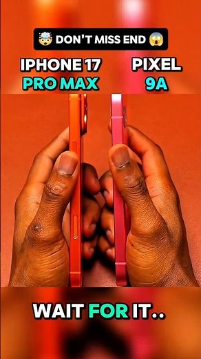 iPhone 17 Pro Max vs Google Pixel 9a ⚡ Speed Test Comparison | Which is Faster?