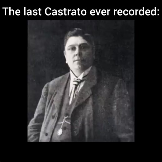 1.5K views · 29 reactions | Mostly common between the 16th to 19th century, a "Castrato" was a male singer who underwent castration before puberty in order to retain a youthful "angelic" singing voice. The singer you're hearing is Alessandro Moreschi, the only Castrato ever recorded  | Steven Michael Martin | Facebook