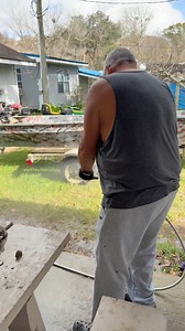 He’s busy outside and I’m busy inside. We always doing something lol #ourlife #busylife #Louisiana | Marie LaCoste