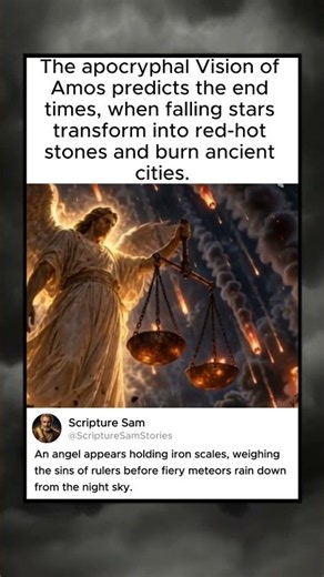 Apocryphal Vision Of Amos Falling Stars And A