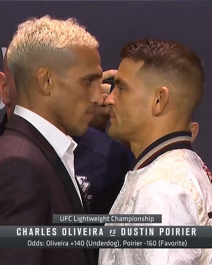 12K reactions · 686 shares | The first meeting face to face  Your #UFC269 main card squared off after tonight's press conference | UFC | Facebook