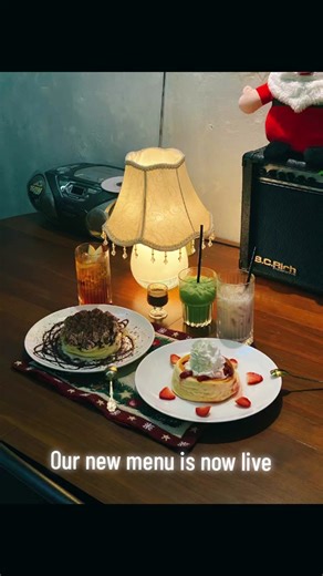 Our new menu is now live Try this out at The Cory #thecorycoffee #soufflepancake #fluffypancakes #japanesefood #district1 #hcmc #tiramisu #berry #savory #boba