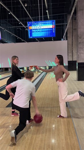 Exploring Unique Bowling Techniques with Friends