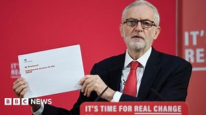 General election 2019: Johnson 'misrepresenting' Brexit deal, says Corbyn