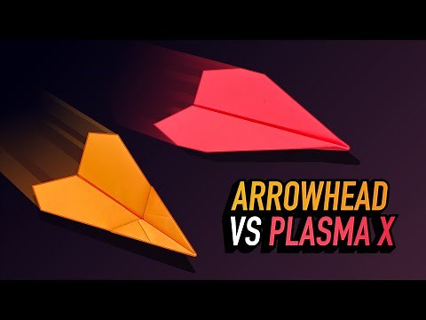 Paper Airplane Tournament — Plasma X vs Arrowhead — Paper Aces Semifinals (Race 13)