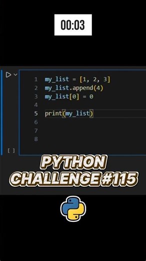 Can You Solve This Python List Modification Challenge? 🐍 #PythonChallenge