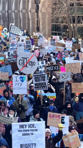 Natalie Joy | The Joyful Fitness Coach on Instagram: "Here we protect our immigrant friends & neighbors. We know that’s what makes us a great state. #minnesota #minneapolis #minneapolisminnesota"