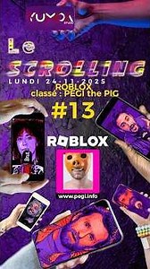 🔥 LE SCROLLING 13 🔥 ROBLOX : Classé « pegi » The PIG