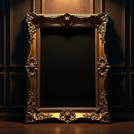 Golden Antique Frame Mockup | Vintage Gold Frame | PSD Frame Mockup | Gothic Frame | Frame Template Art | Golden Frame Mockup | PSD Mockup - Etsy