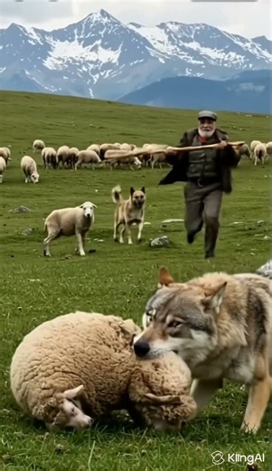 When Wolves Clash With a Shepherd’s Flock?