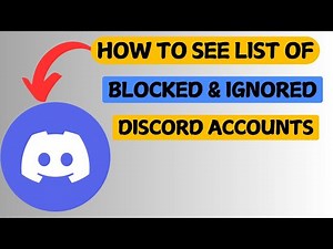 🔍 How to Find Your Blocked/Ignored Users List on Discord - Complete Guide