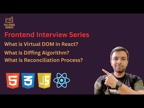 What is Virtual DOM in React? Diffing & Reconciliation Explained