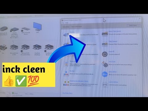 Canon Printer Ink Cleaning Kaise Kare | Canon Ink Flush / Head Cleaning Full proses 👉👍✅💯