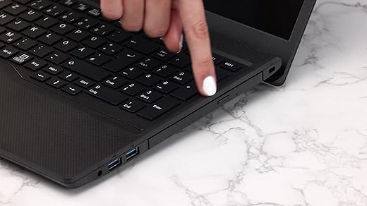 Fujitsu LIFEBOOK A3510 Notebook 39,6 cm (15.6 Zoll Full HD) Intel Core i3-1005G1, 8GB RAM, 256GB SSD, DVD-Laufwerk, Windows 10 Professional, Schwarz, Ohne Software Bundle