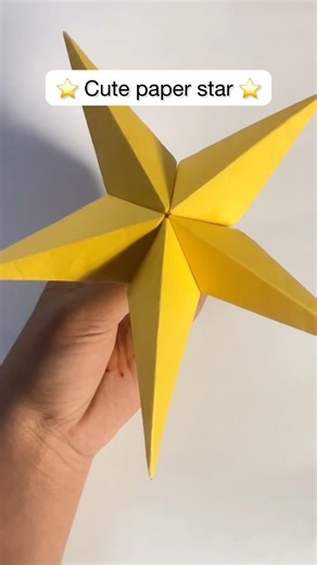Cute paper star ⭐️ #shorts #viralvideo #youtubeshorts