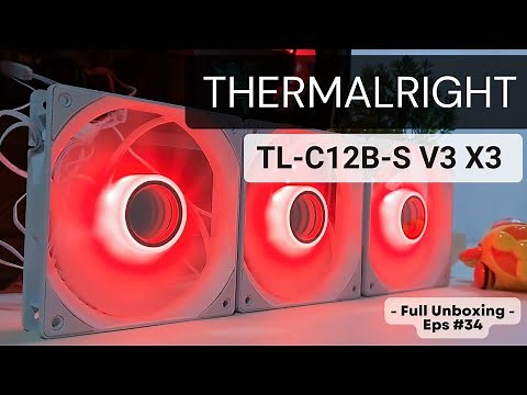 Future of Cooling! Thermalright TL C12B S V3 X3 ARGB Infinite Mirror Fans