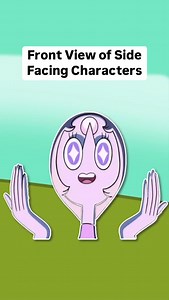 The Front View of Side Facing Characters: #cartoonnetwork | Animation Rewind