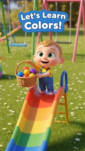 kids colors learning video | cartoon 💯