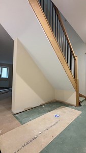 Under Stair Storage install ✨ Designed, made and sprayed 👌 #home #transformation #satisfying #woodworking #interiordesign | J Lewis Carpentry