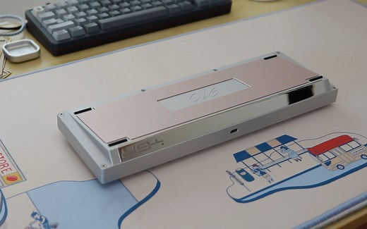 【打字声音】TGR 910 ME 银色粉底｜绿帽轴【HG黑上盖】｜OTC 9009