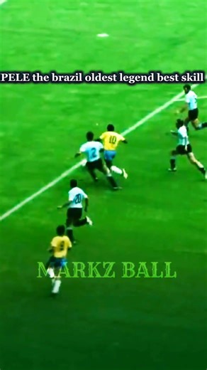 Pelé’s Perfect Performance 🇧🇷✨ | The Eternal Legend of Brazil 🐐 #pele #brazil #shorts #football