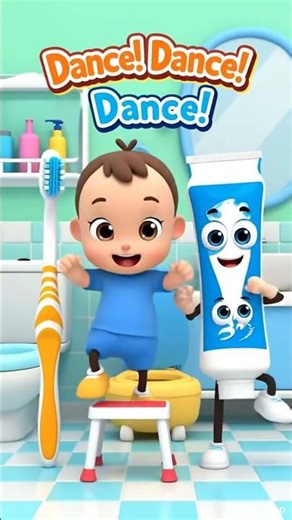 baby baby Wiggle Wiggle! Tap My Feet | Kids Dance Song 4#cocomelon#rhymes#brush#wigglewiggle