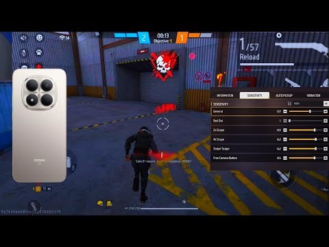 Redmi Note 15 Free Fire Gameplay Test⚡Redmi Note 15 Free Fire Test🎯Free Fire Gaming Test